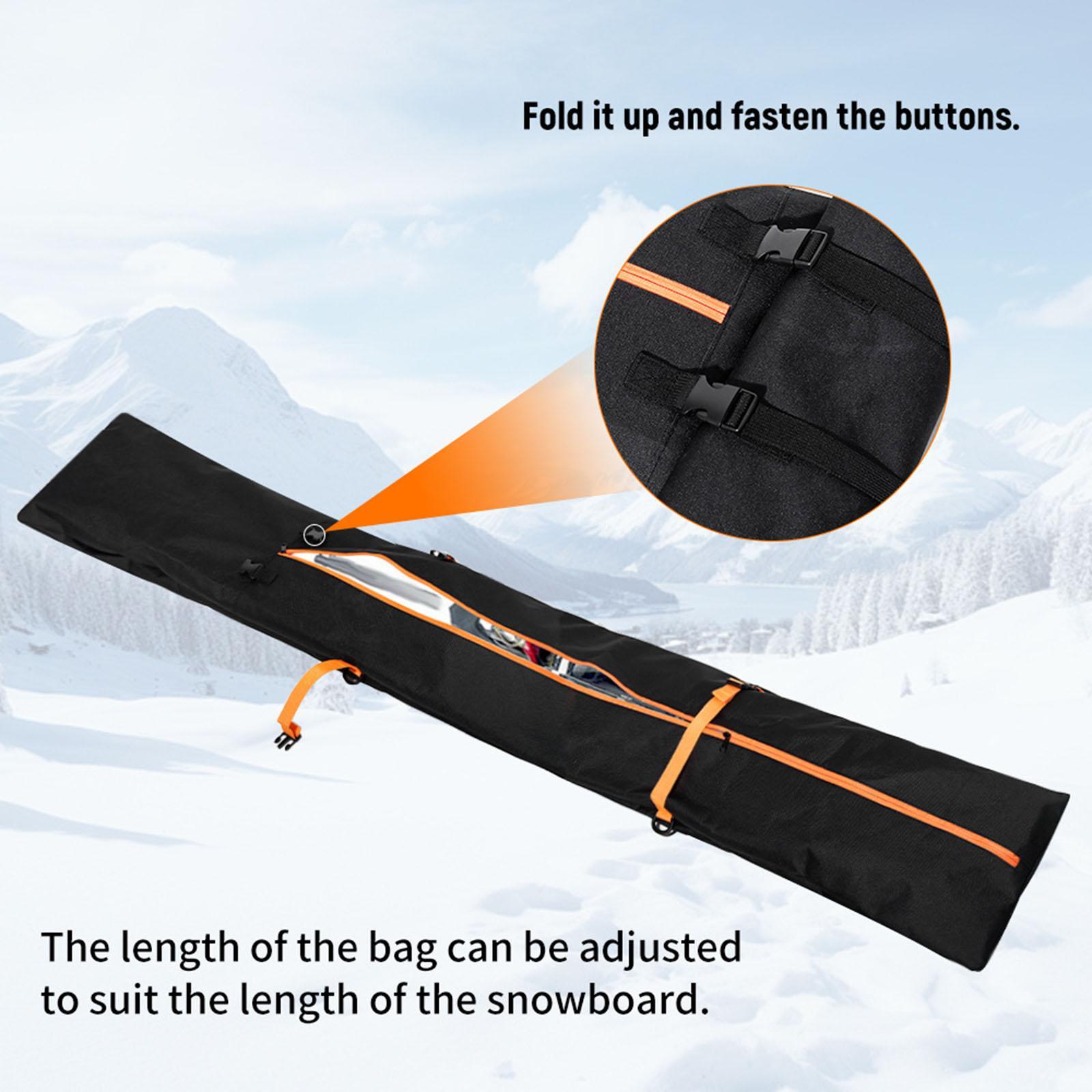 Outdoor Adventure Xl - Snowboard Bag Durable 197cm Ski Backpack