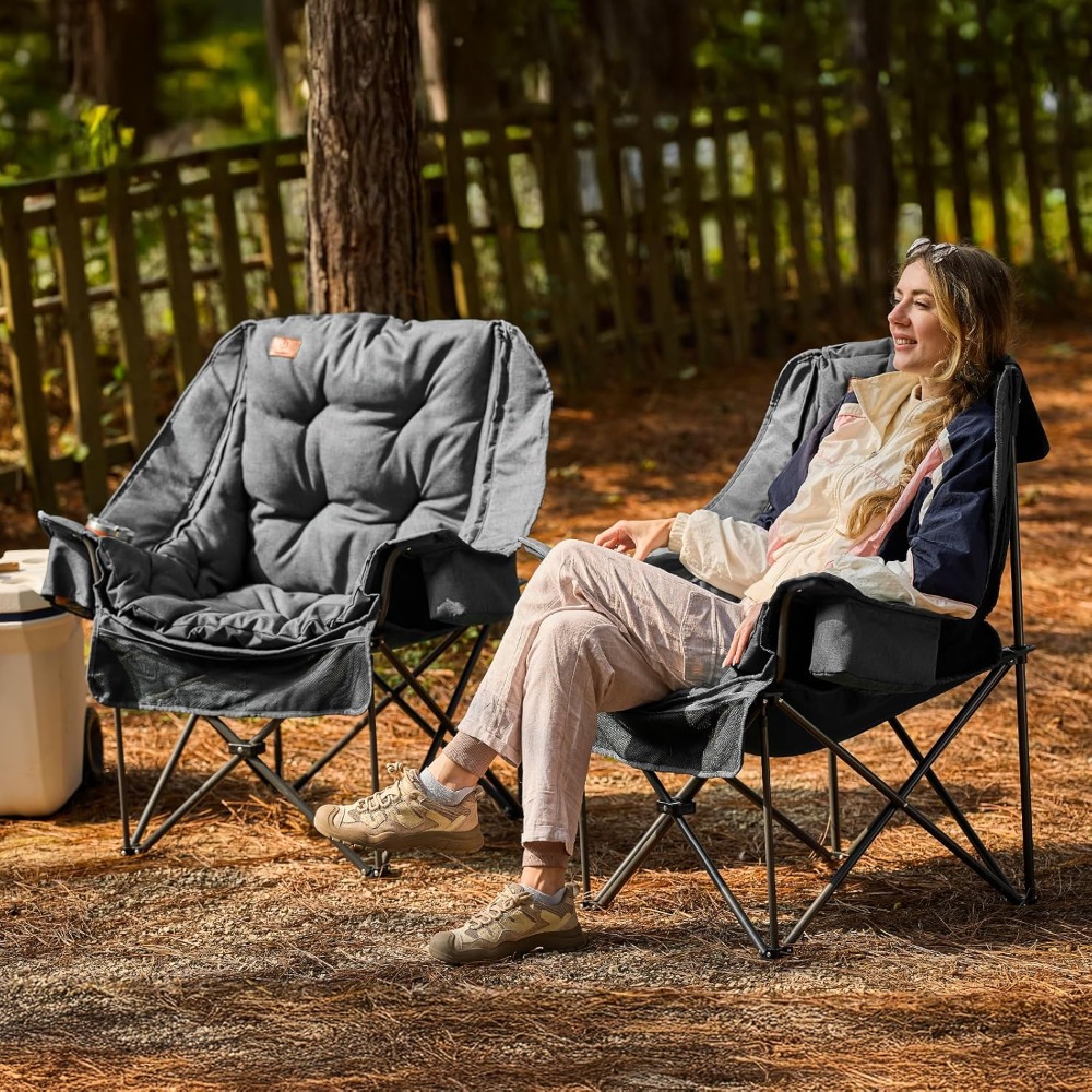 Durable XL Camping Chair with  - Outdoor Adventure Xl 评论和价格